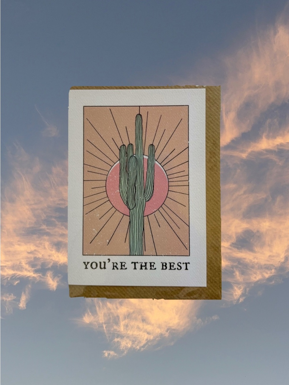 Cai & Jo You're the Best Card